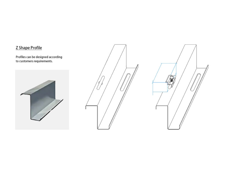 PV Mounting Bracket Roll Forming Machine