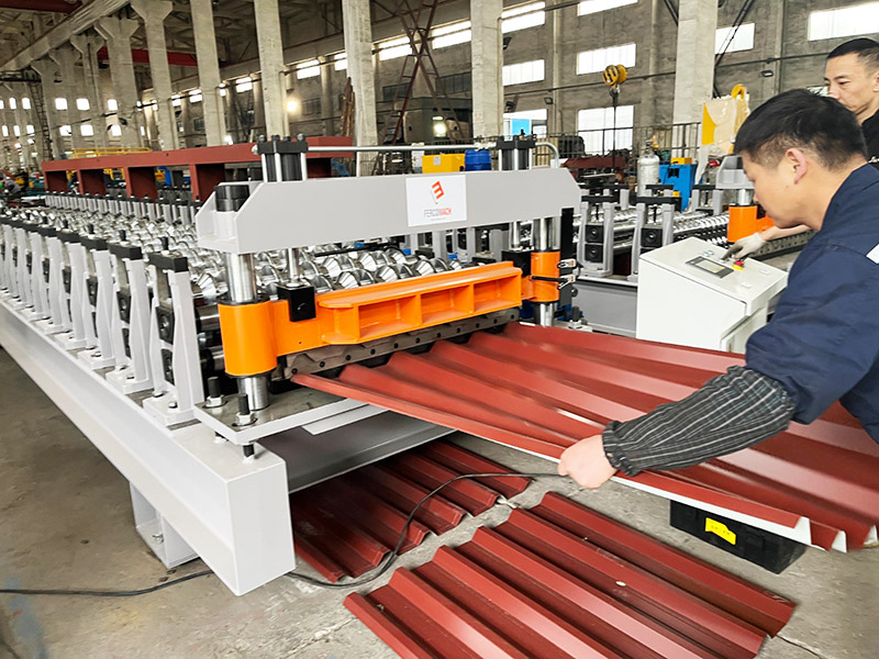 Trapezoidal Panel Roll Forming Machine